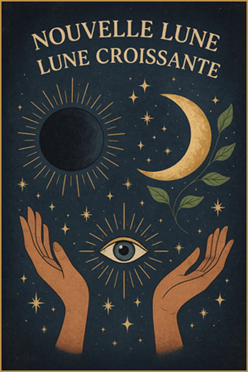 nouvelle lune lune croissante nouvelle lune et lune croissante